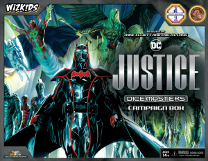 DC Comics Dice Masters: Justice Campaign Box board game cover