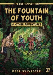 The Lost Expedition: The Fountain of Youth & Other Adventures board game cover