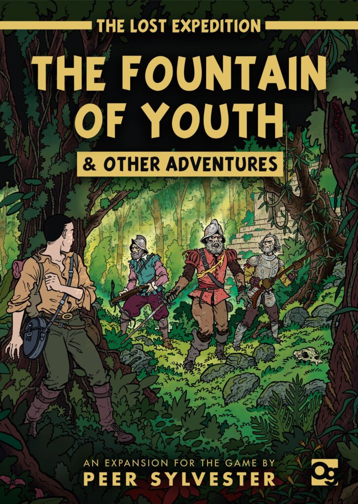 The Lost Expedition: The Fountain of Youth & Other Adventures board game cover