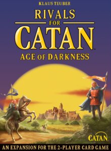 Rivals for Catan: Age of Darkness board game cover