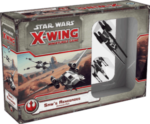 Star Wars: X-Wing Miniatures Game – Saw’s Renegades Expansion Pack board game cover