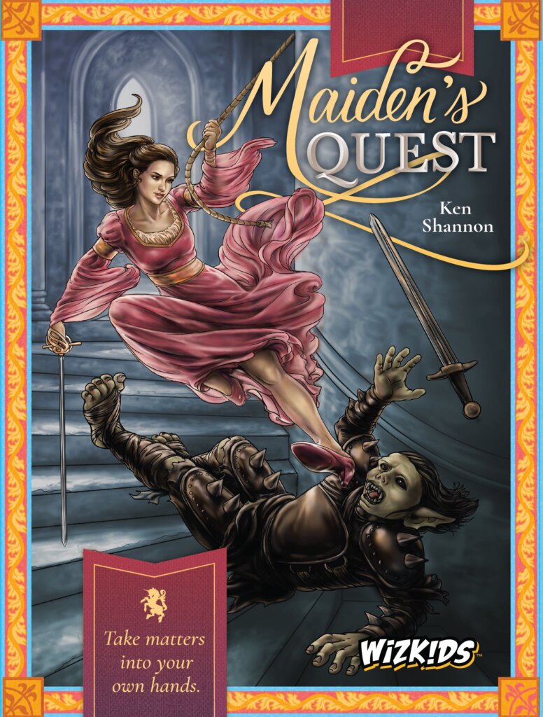 Maiden’s Quest board game cover
