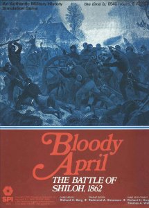 Bloody April: The Battle of Shiloh, 1862 board game cover