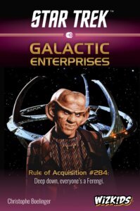Star Trek: Galactic Enterprises board game cover