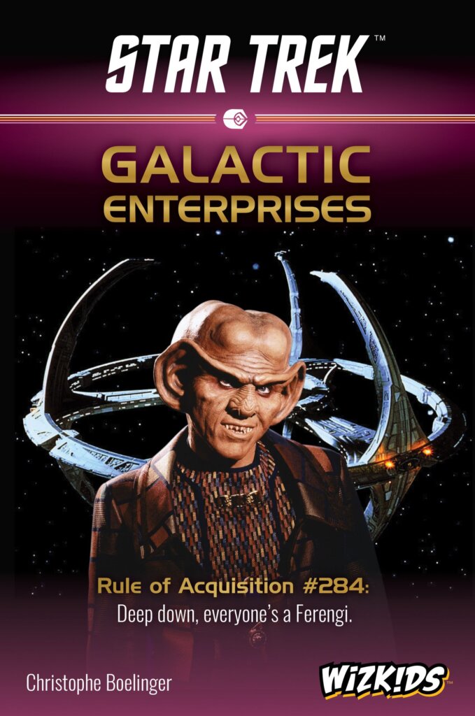 Star Trek: Galactic Enterprises board game cover