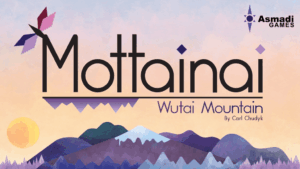 Mottainai: Wutai Mountain board game cover