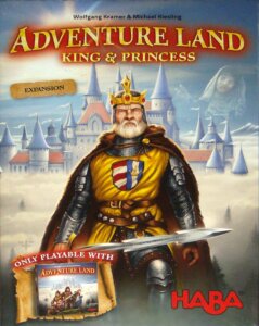 Adventure Land: King & Princess board game cover