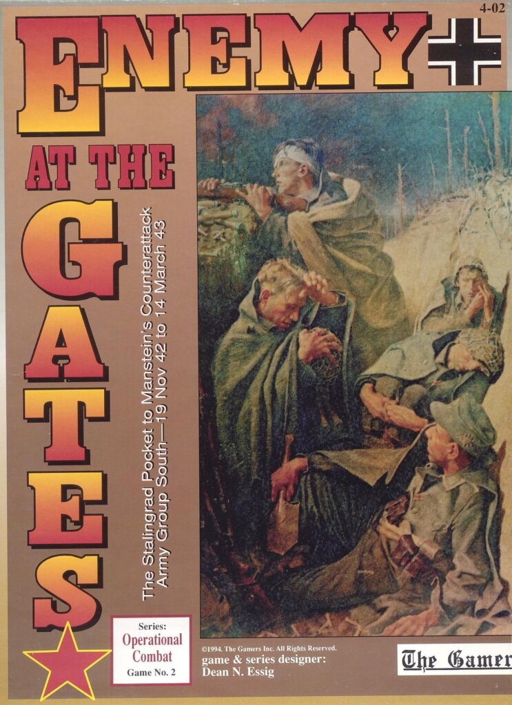 Enemy at the Gates board game cover