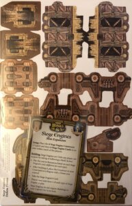 Heroes of Land, Air & Sea: Siege Engines Mini-Expansion board game cover