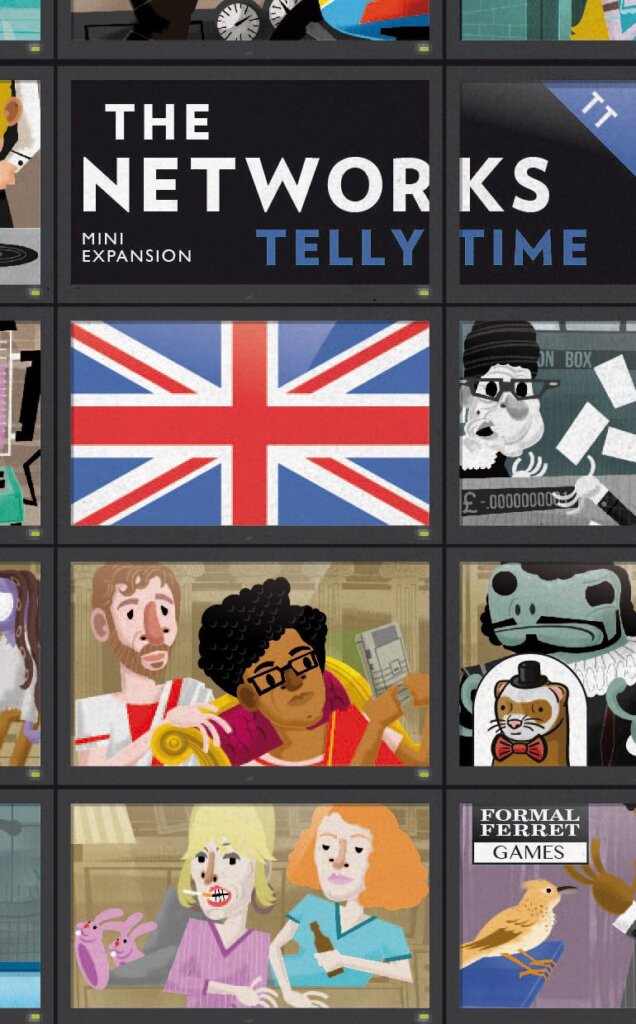 The Networks: Telly Time board game cover