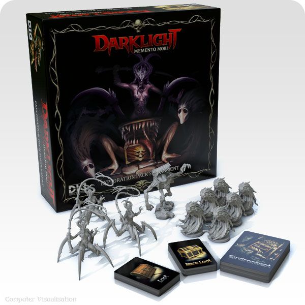 Darklight: Memento Mori Exploration Pack board game cover