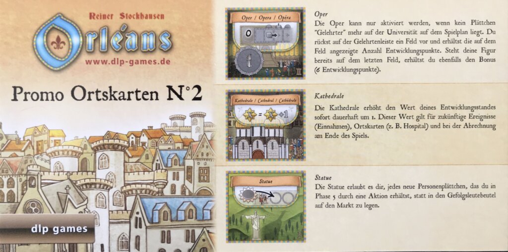 Orléans: Promo Ortskarten N°2 board game cover