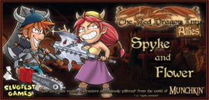 The Red Dragon Inn: Allies – Spyke and Flower board game cover