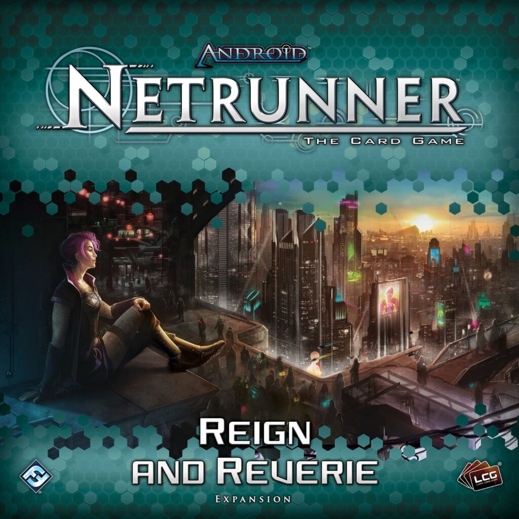 Android: Netrunner – Reign and Reverie board game cover