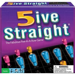 5ive Straight board game cover