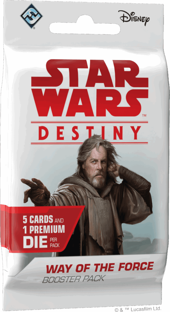 Star Wars: Destiny – Way of the Force Booster Pack board game cover
