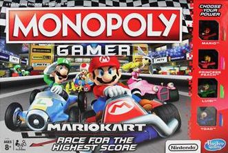 Monopoly Gamer: Mario Kart board game cover