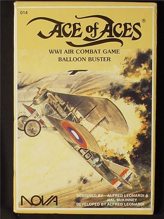 Ace of Aces: Balloon Buster board game cover