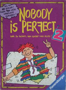 Nobody is Perfect 2 board game cover