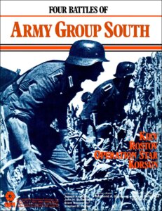 Four Battles of Army Group South board game cover