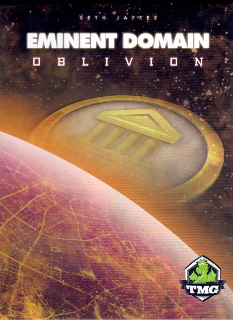 Eminent Domain: Oblivion board game cover