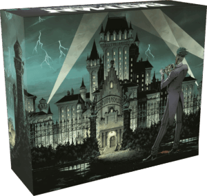 Batman: Gotham City Chronicles – Arkham Asylum Expansion board game cover