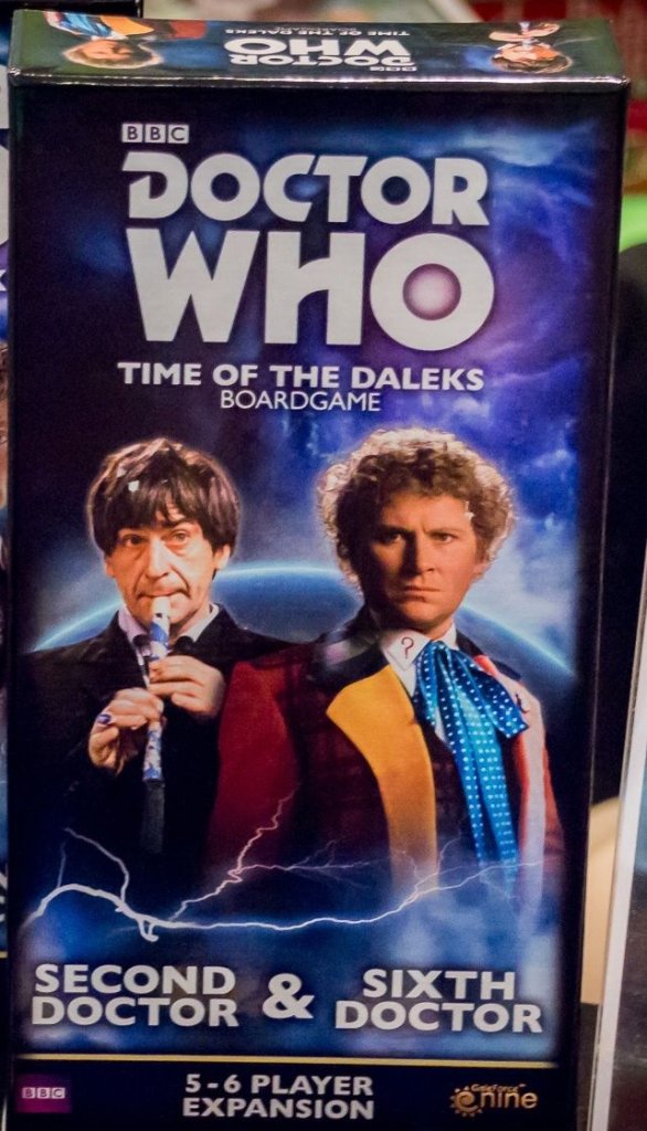 Doctor Who: Time of the Daleks – Second Doctor & Sixth Doctor board game cover