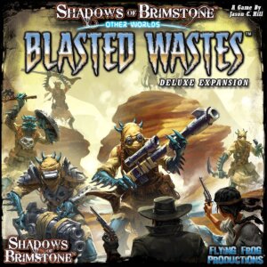 Shadows of Brimstone: Other Worlds – Blasted Wastes board game cover