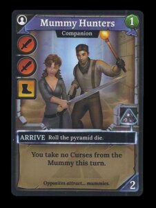 Clank!: The Mummy’s Curse – Mummy Hunters board game cover