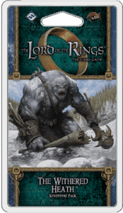 The Lord of the Rings: The Card Game – The Withered Heath board game cover