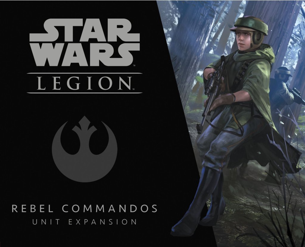 Star Wars: Legion – Rebel Commandos Unit Expansion board game cover