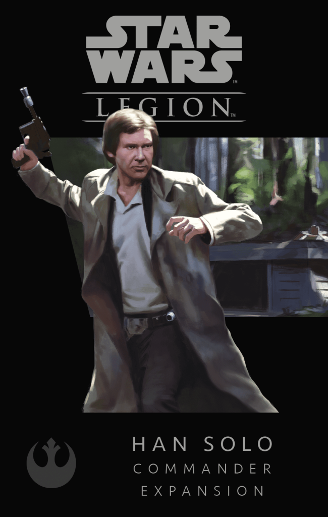 Star Wars: Legion – Han Solo Commander Expansion board game cover