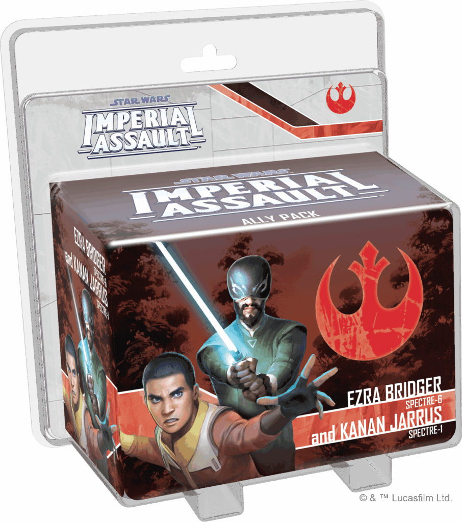 Star Wars: Imperial Assault – Ezra Bridger and Kanan Jarrus Ally Pack board game cover