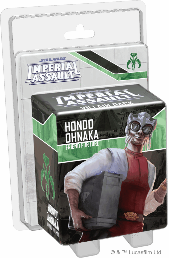 Star Wars: Imperial Assault – Hondo Ohnaka Villain Pack board game cover