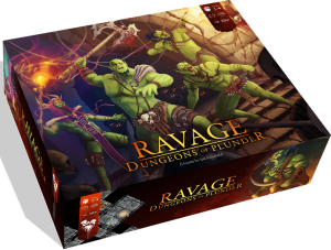 Ravage: Dungeons of Plunder board game cover