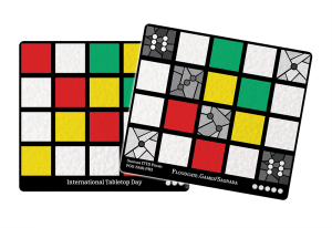 Sagrada: Promo 3 – International Tabletop Day Window Pattern Card board game cover
