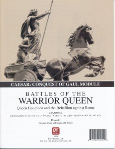 Battles of the Warrior Queen board game cover