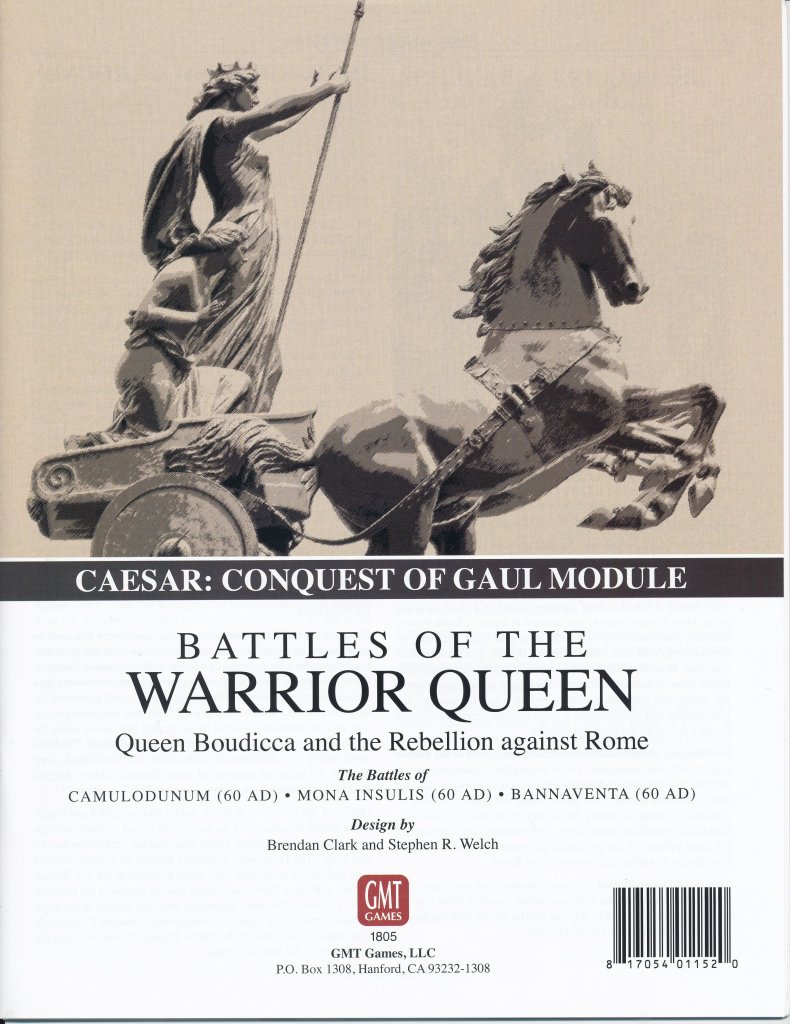Battles of the Warrior Queen board game cover