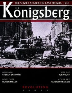 Königsberg: The Soviet Attack on East Prussia, 1945 board game cover