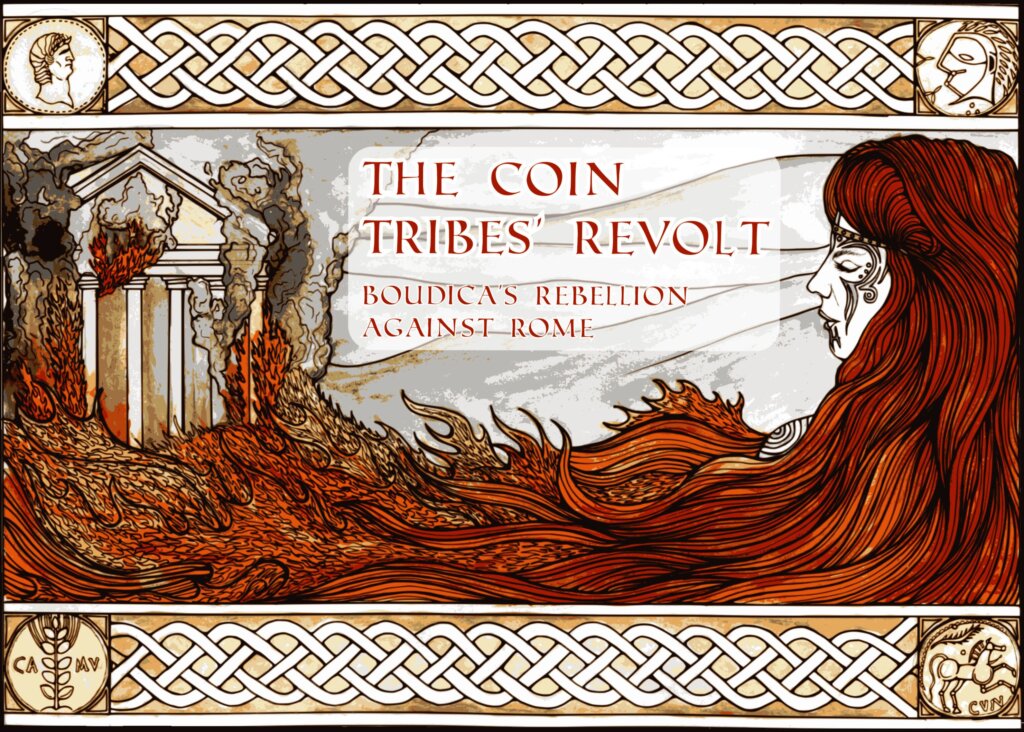 The Coin Tribes’ Revolt: Boudica’s Rebellion Against Rome board game cover