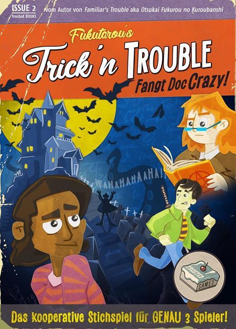 Trick’n Trouble: Fangt Doc Crazy! board game cover
