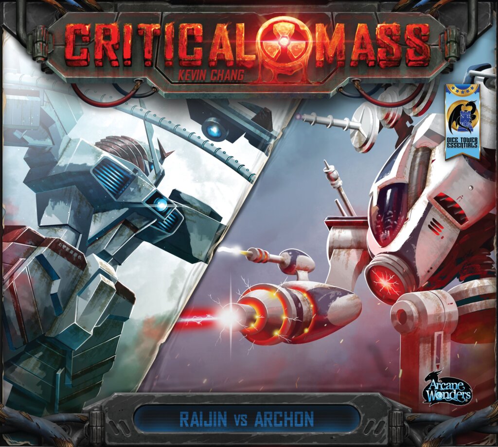 Critical Mass: Raijin vs Archon board game cover