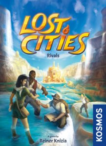 Lost Cities: Rivals board game cover