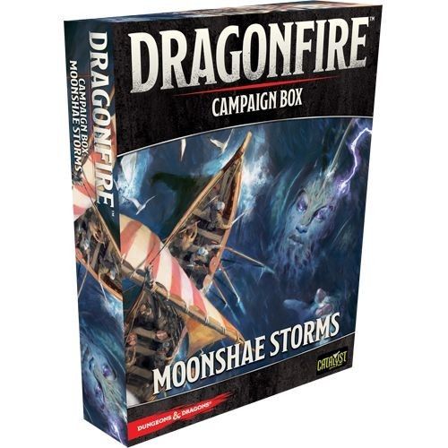 Dragonfire: Campaign – Moonshae Storms board game cover