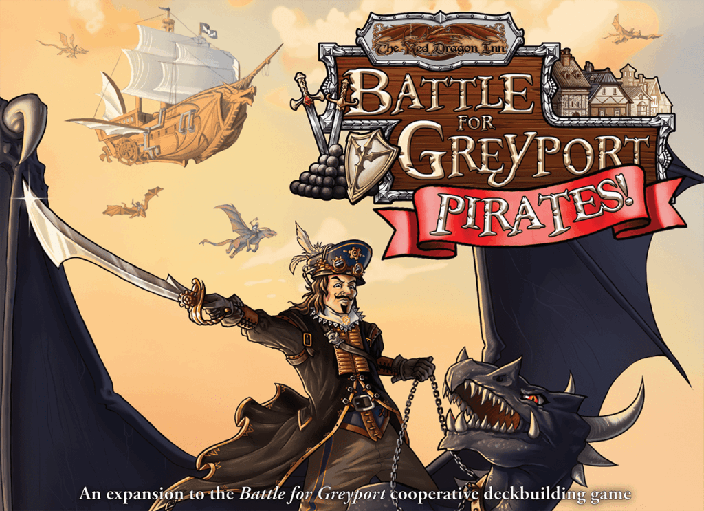 The Red Dragon Inn: Battle for Greyport – Pirates! board game cover