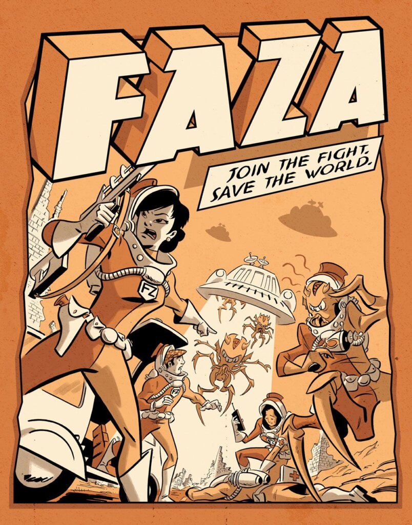 Faza board game cover