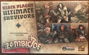 Zombicide: Black Plague – Ultimate Survivors board game cover