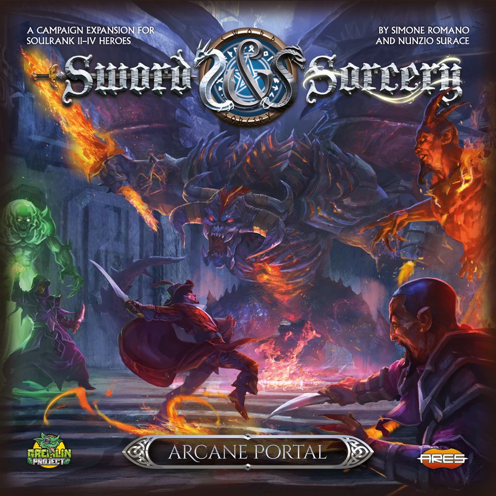 Sword & Sorcery: Arcane Portal board game cover