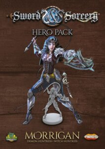 Sword & Sorcery: Hero Pack – Morrigan: Demon Huntress / Witch Huntress board game cover