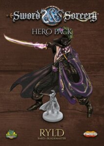 Sword & Sorcery: Hero Pack – Ryld: Chaotic Bard / Lawful Blademaster board game cover